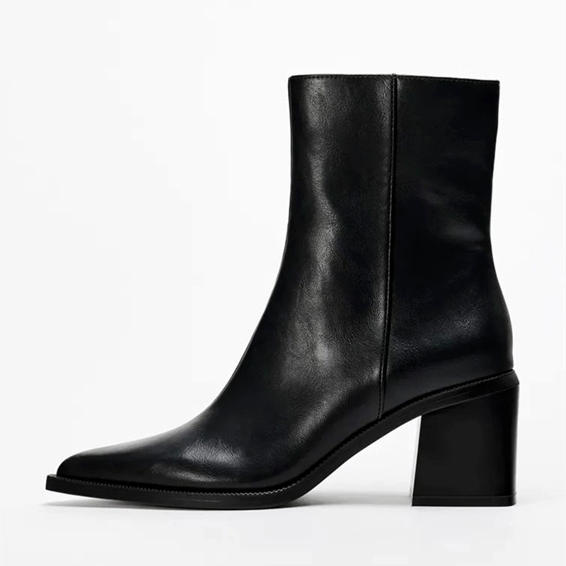 Botas chelsea de couro macio d - Sock Boot Women avaliação e preço