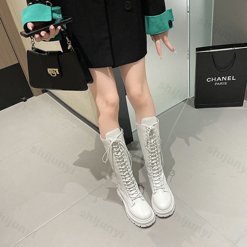 Botas Femininas de Cavaleiro c - Knee High Boots Women avaliação e preço