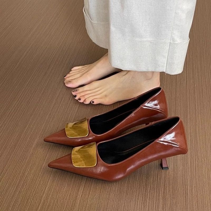 2025 Salto de bico fino francê - Court Heel Pointed avaliação e preço