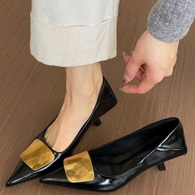 2025 Salto de bico fino francê - Court Heel Pointed avaliação e preço