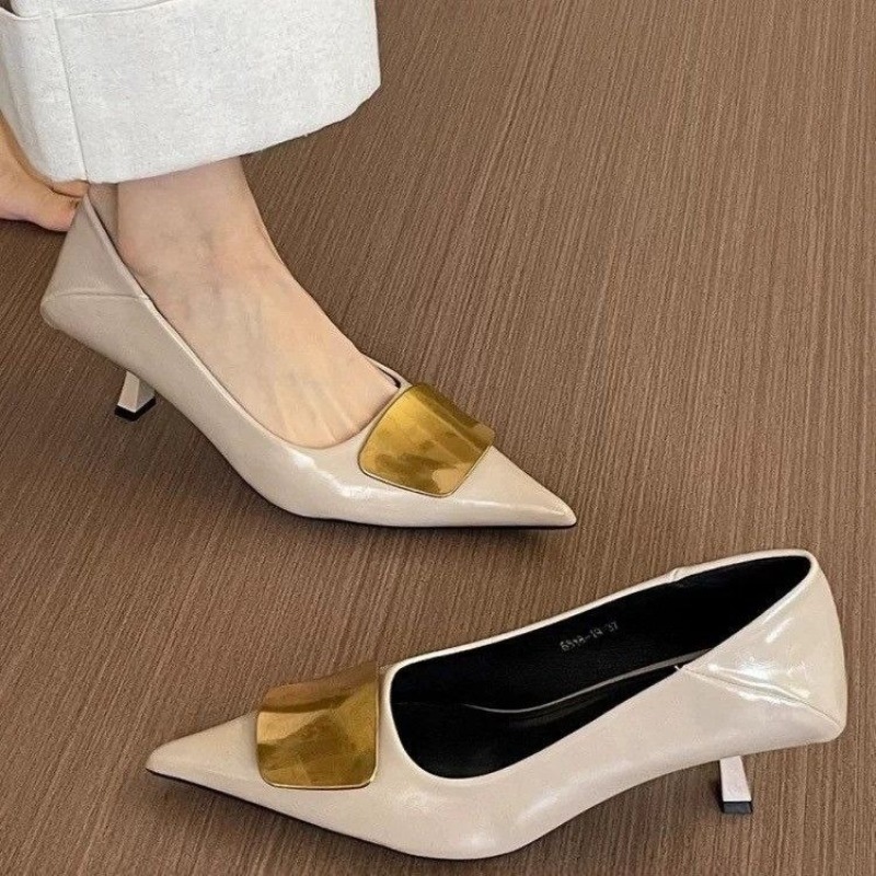 2025 Salto de bico fino francê - Court Heel Pointed avaliação e preço