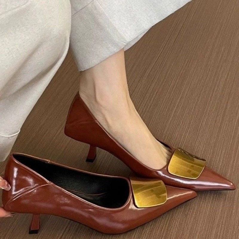 2025 Salto de bico fino francê - Court Heel Pointed avaliação e preço