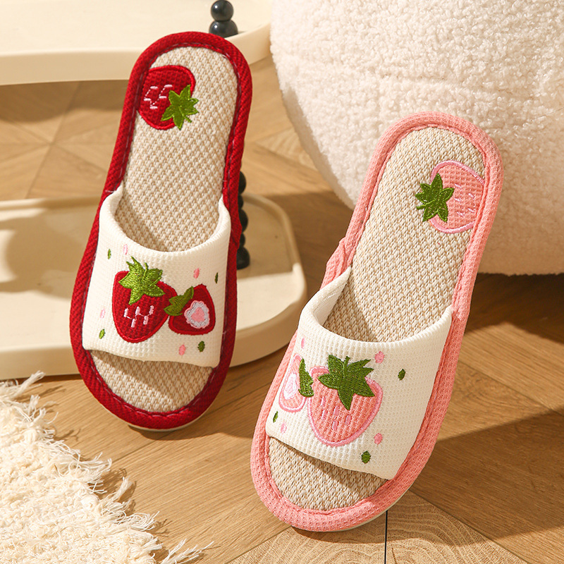 Chinelos de Linho com Estampa  - Mule Slip On avaliação e preço
