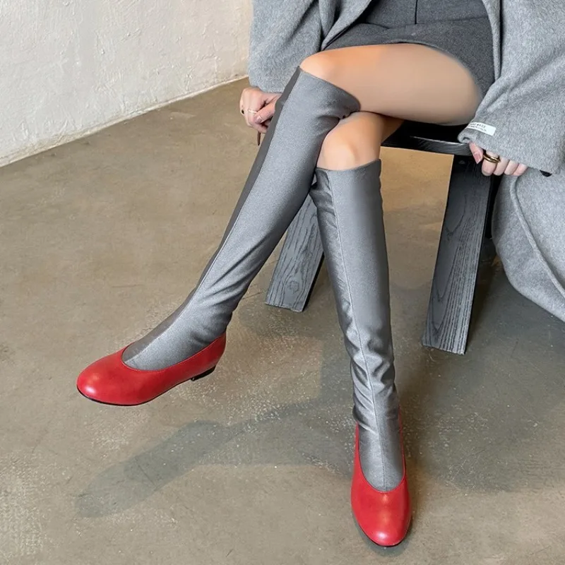 Marca de moda dedo do pé redon - Sock Boot Women avaliação e preço