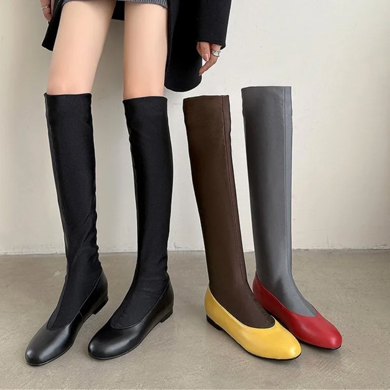 Marca de moda dedo do pé redon - Sock Boot Women avaliação e preço