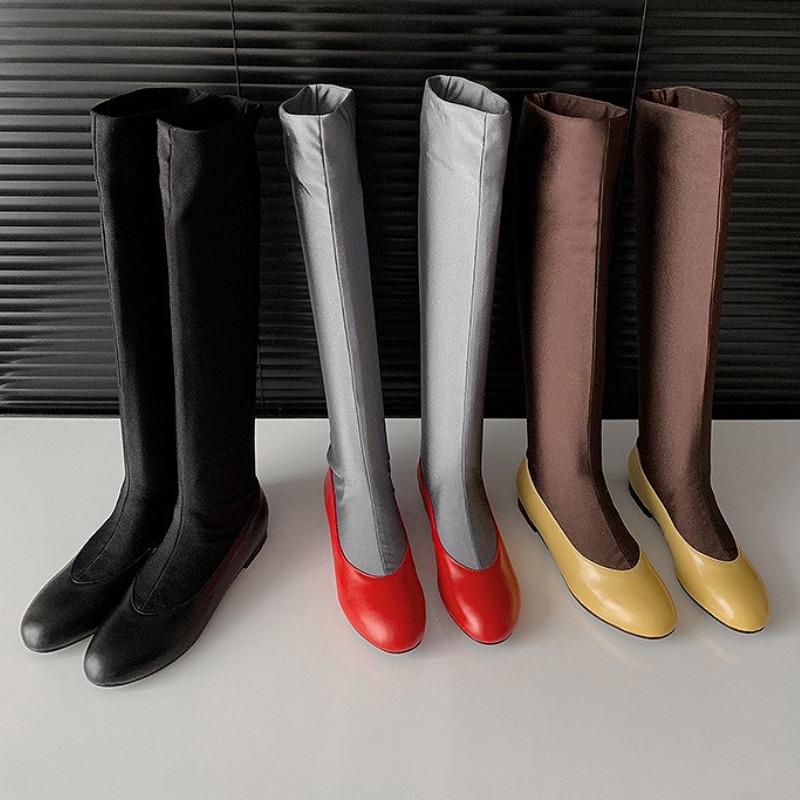 Marca de moda dedo do pé redon - Sock Boot Women avaliação e preço