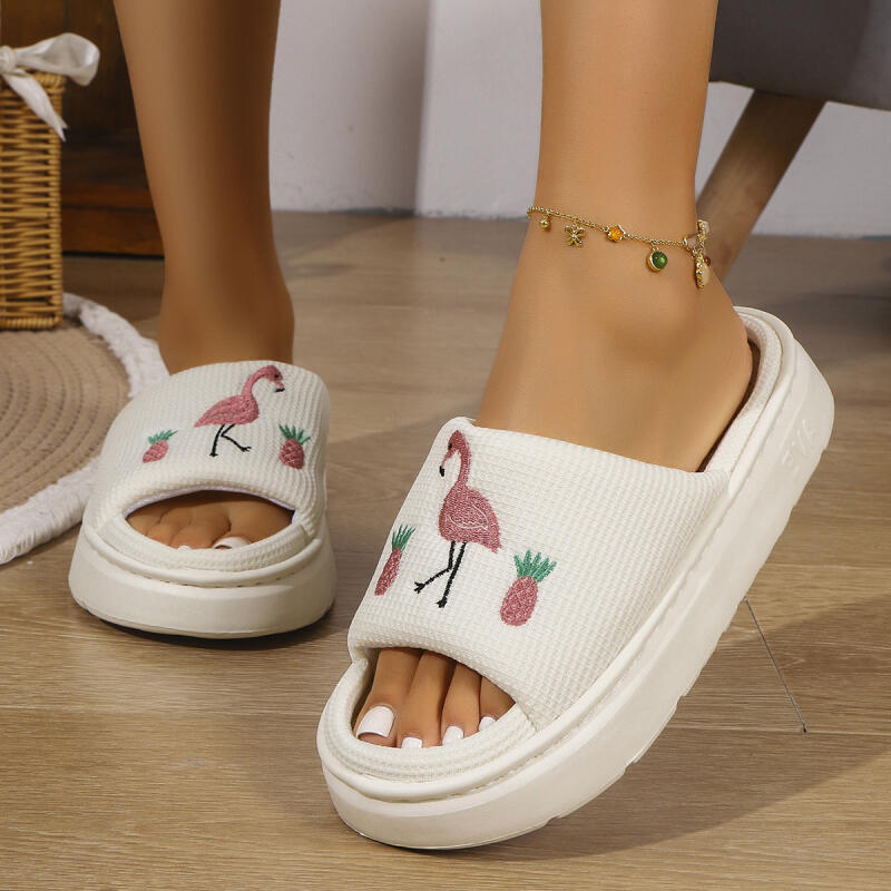 Chinelo Feminino Flamingo Plat - Mule Slip On avaliação e preço